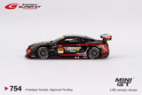 Mini GT Nissan GT-R NISMO GT3 #360 "Runup Rivaux GT-R" Tomei Sports 2023 Super GT Series Diecast Car Model 1/64 Scale MGT00754-L
