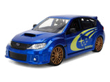 1:24 2012 Subaru Impreza WRX STI Diecast Model Metallic Blue JDM Tuners by Jada 38057