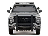 2025 Chevy Tahoe PPV (Police Pursuit Vehicle) Official Promo Version 1/24 Diecast Model Car Motormax Grey 76642