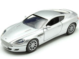 Aston Martin DB9 Coupe 1:24 Diecast Model Car MotorMax 73321 Silver