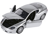 Aston Martin DB9 Coupe 1:24 Diecast Model Car MotorMax 73321 Silver