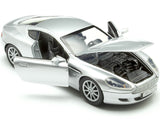 Aston Martin DB9 Coupe 1:24 Diecast Model Car MotorMax 73321 Silver