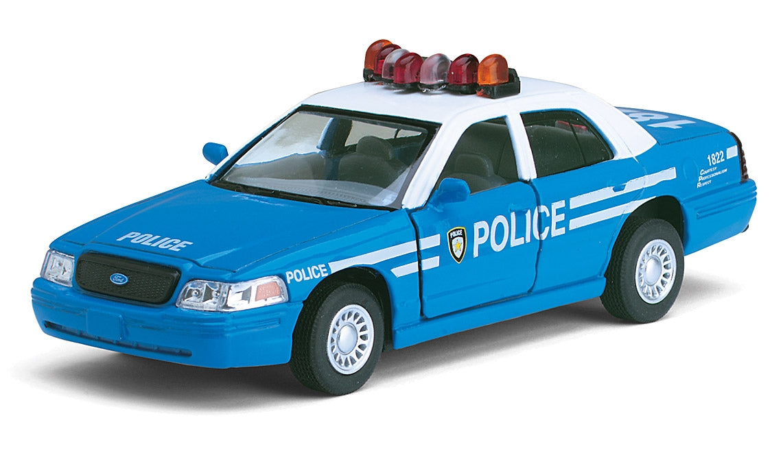 ３脚セット　イタリア製　定価約７万円　カルガリス　スキン　マットスカイブルー KINSMART FORD CROWN VICTORIA POLICE INTERCEPTOR BLUE KT5342A – All