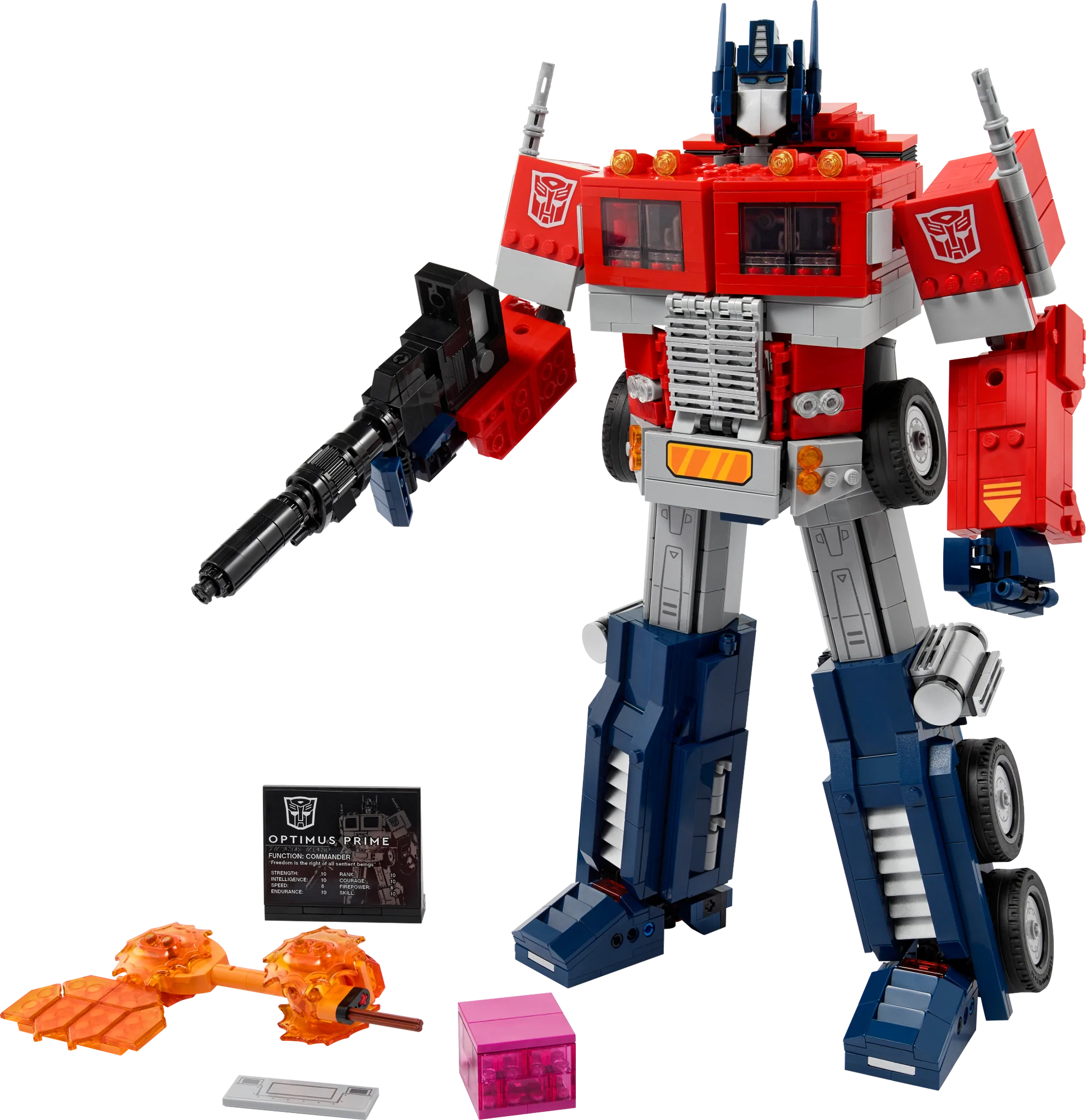 LEGO® Optimus Prime 10302 Building Set for Adults; Build a