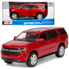 2021 Chevrolet Tahoe - Red 1:26 Scale Diecast Replica Model by Maisto 31533