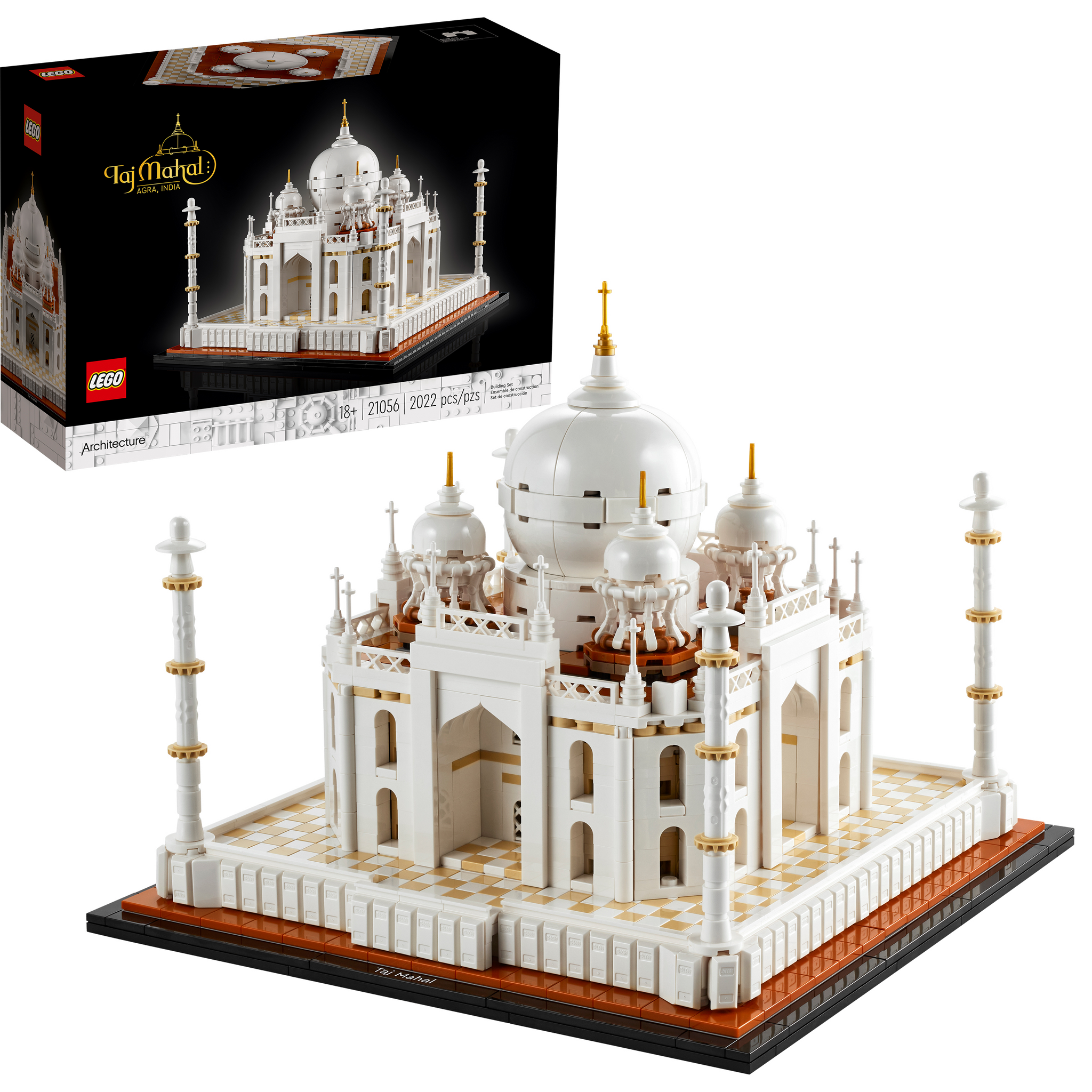 falsk sikkerhedsstillelse Se internettet LEGO Architecture Taj Mahal (20156) Building Toy (2022 Pieces) – All Star  Toys