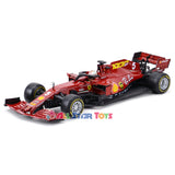 Bburago 1:18 2020 Ferrari Racing SF1000 Formula One F1 #5 Sebastian Vettel 18-16808SV
