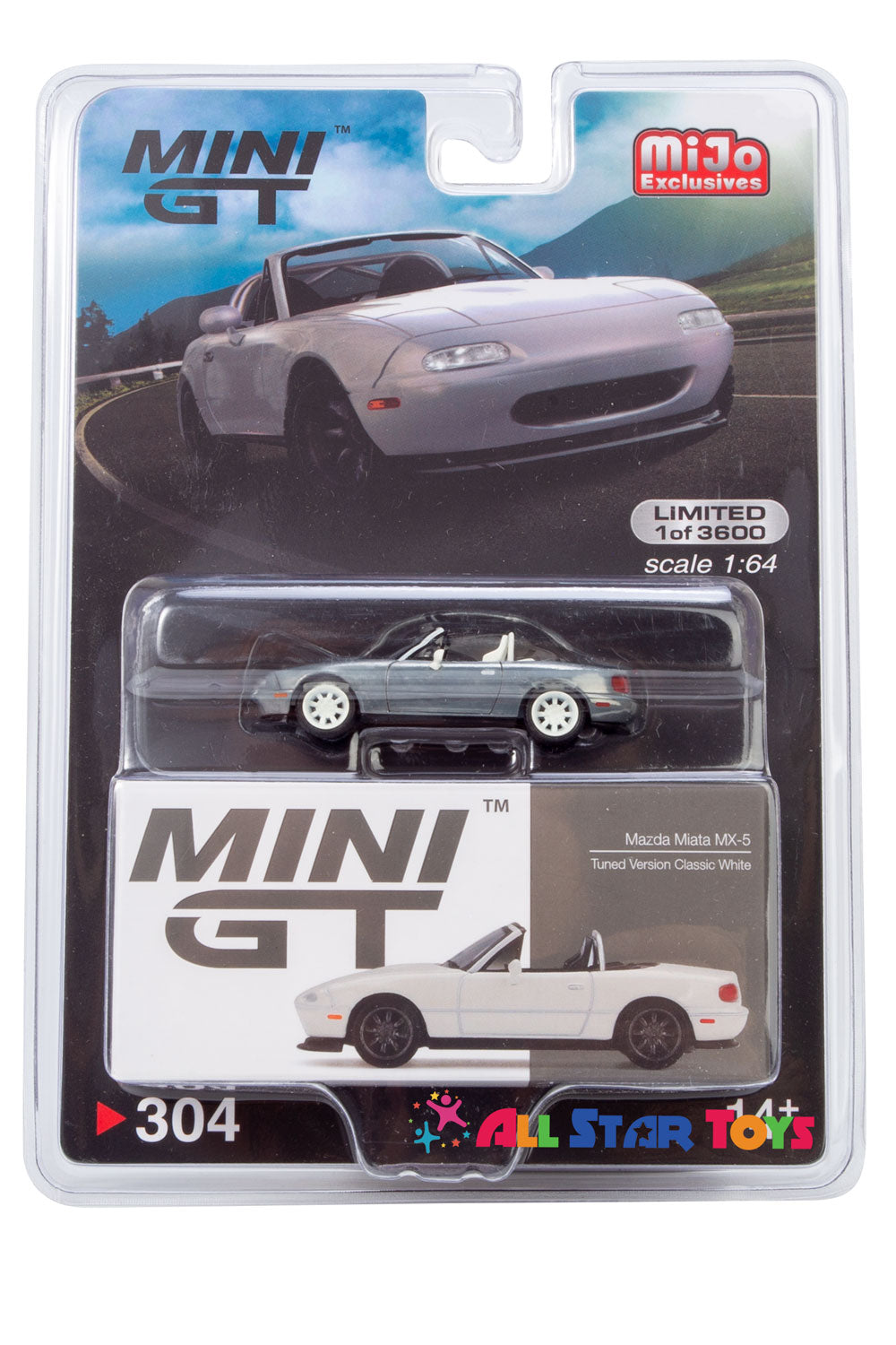 CHASE Mini GT Mazda Miata MX-5 (NA) Classic YOU CHOOSE MGT00288