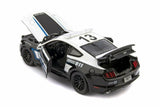 Maisto 1/18 scale 2015 Ford Mustang GT Police Black and White Diecast Model Car, 31397PO