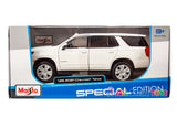2021 Chevrolet Tahoe White 1:26 Scale Diecast Replica Model by Maisto 31533 LOW-STOCK!