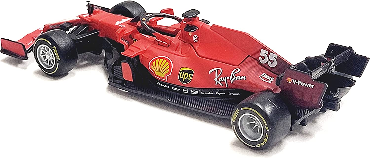 BBR 1/43 Ferrari SF21 F1 2021 N.55 サインツ Bburago 1:43 2021 Ferrari Racing SF21 Formula One F1 #55 Carlos