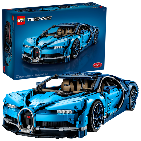 LEGO® Technic™ Bugatti Chiron 42083 Race Car Building Kit and Engineering Toy (3599 Pieces)