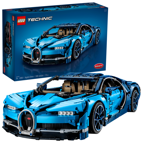 ポピー ゴースター LEGO® Technic™ Bugatti Chiron 42083 Race Car Building Kit and