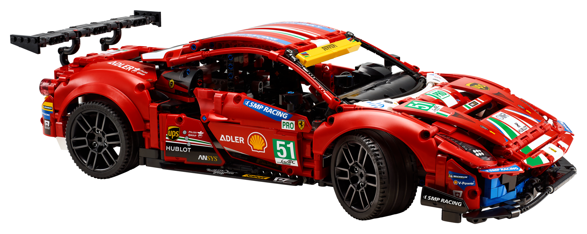 LEGO Technic Ferrari 488 GTE “AF Corse #51” 42125 Building Kit 2021 Ne – All Star