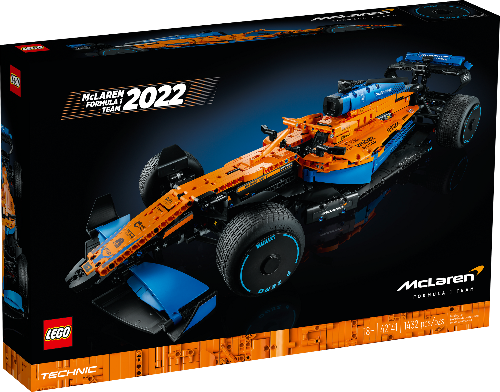 forfængelighed Begå underslæb Alice LEGO 42141 McLaren Formula 1 Race Car (1432 Pieces) Old Version with P –  All Star Toys