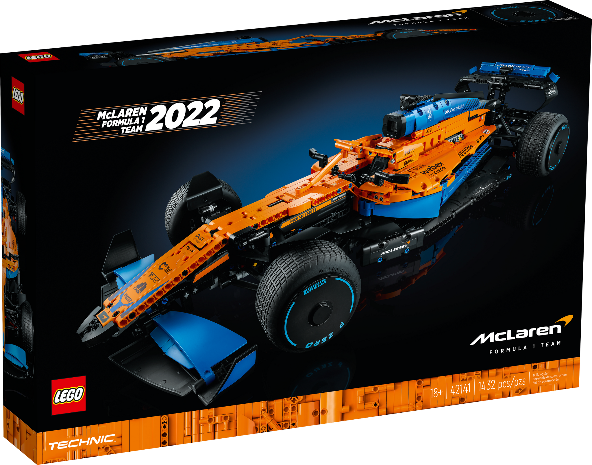 LEGO® Technic™ 42141 McLaren Formula 1™ Race Car (1432 Pieces) Old