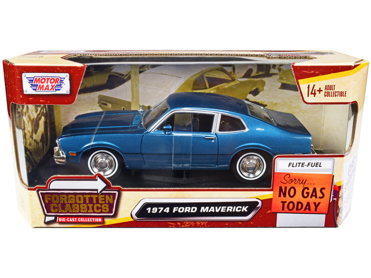 送料無料/新品】【送料無料/新品】ミニカー 24 1974 Ford Marverick(ブルー) [79042] 車