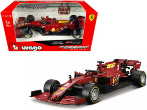 Bburago 1:43 2020 Ferrari Racing SF1000 Formula One F1 #5 Sebastian Vettel 18-36823SV