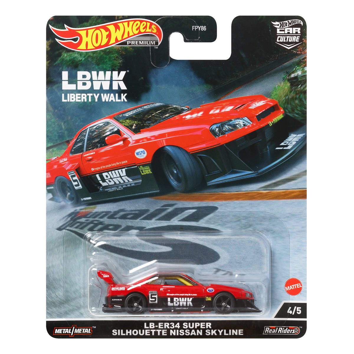Hot Wheels Premium Car Culture Mountain Drifter 2022 L case set of