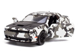 All Star Toys Exclusive 2018 Dodge Challenger SRT Hellcat Widebody Camouflage 1/24 Diecast Model Car by Motormax 79350 Camo