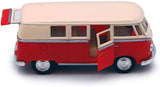 Kinsmart 5377D 1962 Volkswagen Classical Bus - 1/32 scale Diecast Cars
