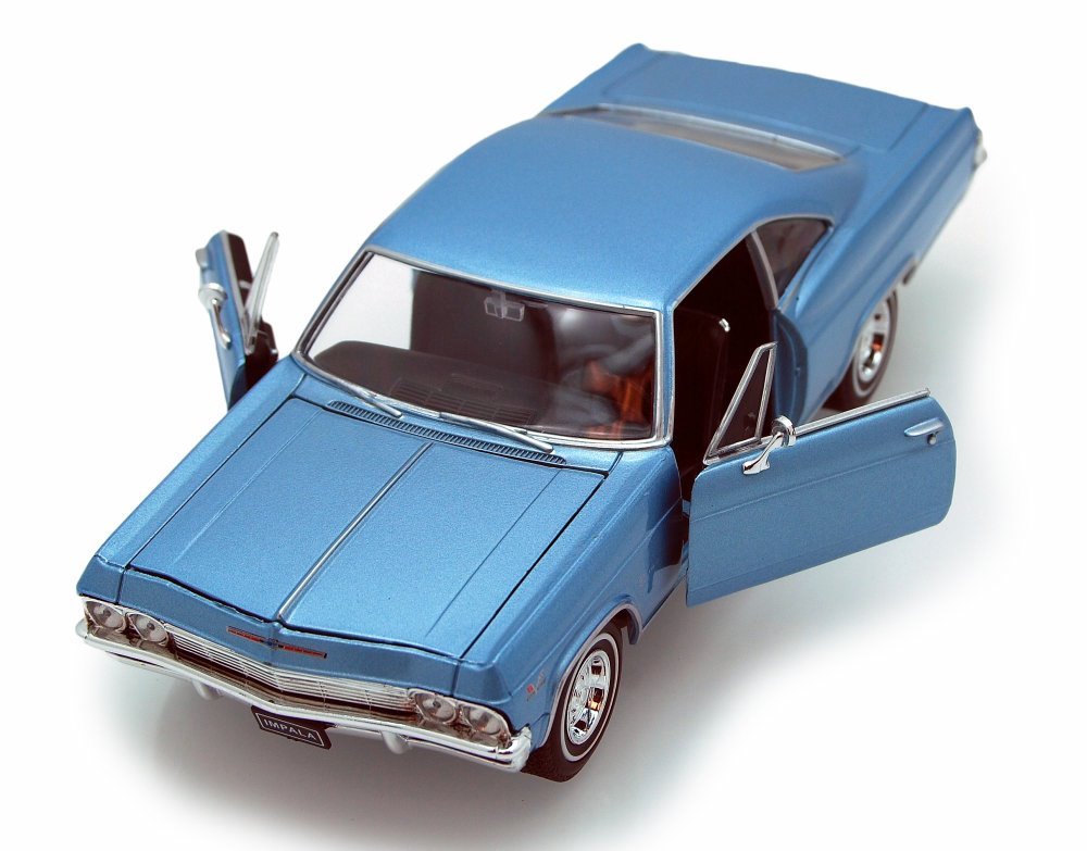1965 Chevrolet Impala SS 396 - blue 1:24 by Welly – All Star Toys
