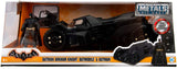 DC Comics Batman 2015 Arkham Knight Batmobile & Batman Metals Die-cast collectible toy vehicle with figure 98037