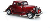 1934 Ford Coupe 1:24 Scale Diecast Model Car MotorMax 73217