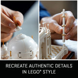 LEGO® Architecture Taj Mahal (20156) Building Toy (2022 Pieces)