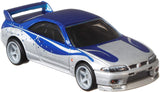 HOT WHEELS GJR79 FAST & FURIOUS QUICK SHIFTERS NISSAN SKYLINE GT R R33 1/64