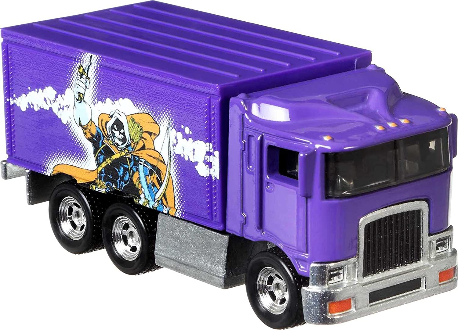 Hot Wheels Pop Culture Dairy Delivery Musik TV Van – Die-Cast Modellauto 1:64, Ca. 8 Cm, HVJ44