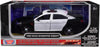 FORD TAURUS POLICE CAR CONCEPT UNMARKED BLACK/WHITE 1:24 DIECAST MODEL MOTORMAX 76925