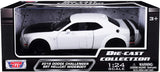 2018 Dodge Challenger SRT Hellcat Widebody Diecast Model by Motormax 79350