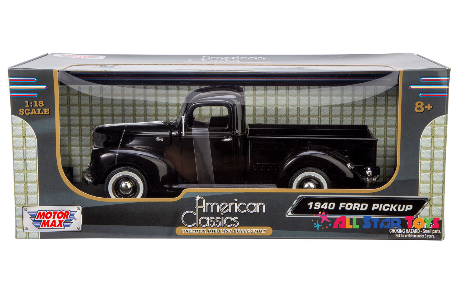 Brand new buy 1/18 scale diecast car model of 1940 Ford Pickup Truck