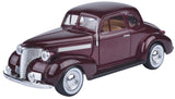 1939 Chevrolet Coupe 1:24 Diecast Model MotorMax 73247