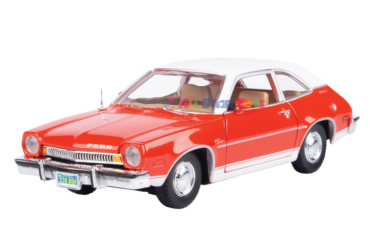 Motormax 1974 Ford Pinto 1:24 Scale Diecast Replica Model Forgotten Cl ...