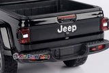 2021 Jeep Gladiator Rubicon (Hard Top) 1:27 Scale Diecast Model Car, Black, White, Motormax 79368