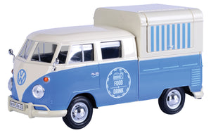 Volkswagen Type 2 (T1) Delivery Van (Food Truck) 1:24 Diecast Model by MotorMax 79576