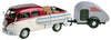 Volkswagen Type 2 (T1) Surf Pickup and Tear Drop Trailer by MotorMax 79673
