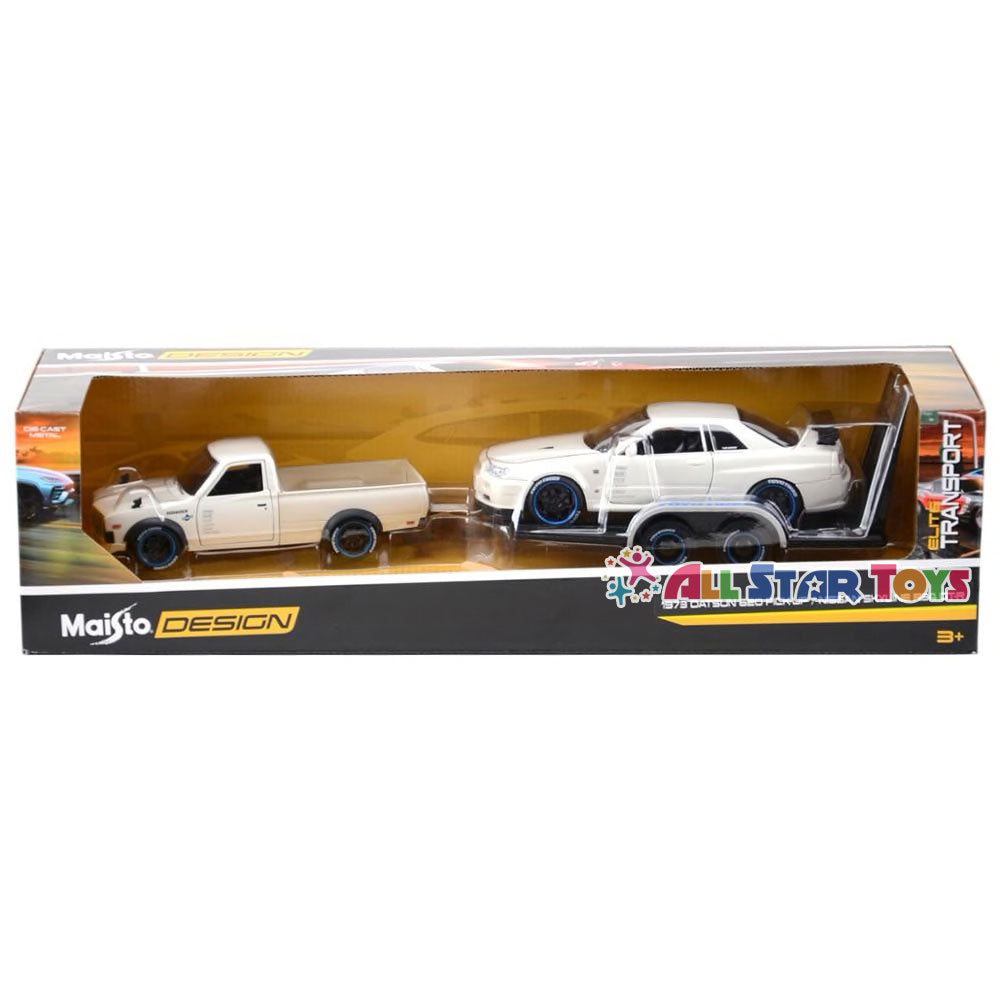 Maisto 1:24 Scale 1973 Datsun 620 Pickup Truck with Flatbed