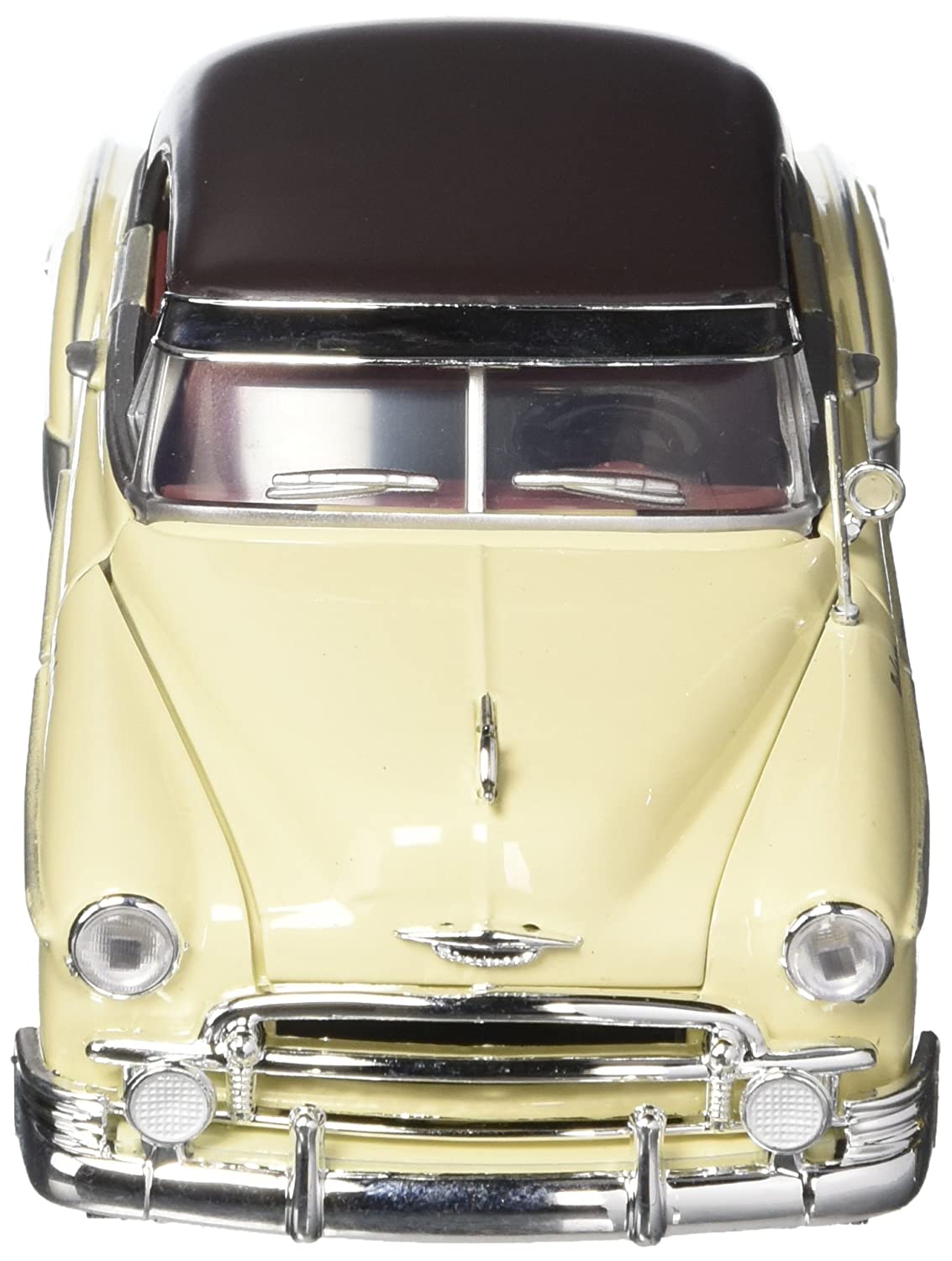 Magnifique Modèle Réduit Chevrolet Bel Air 1950 Bleu Argenté - échelle 1:24 Par MotorMax - Parfait Pour Les Collectionneurs !