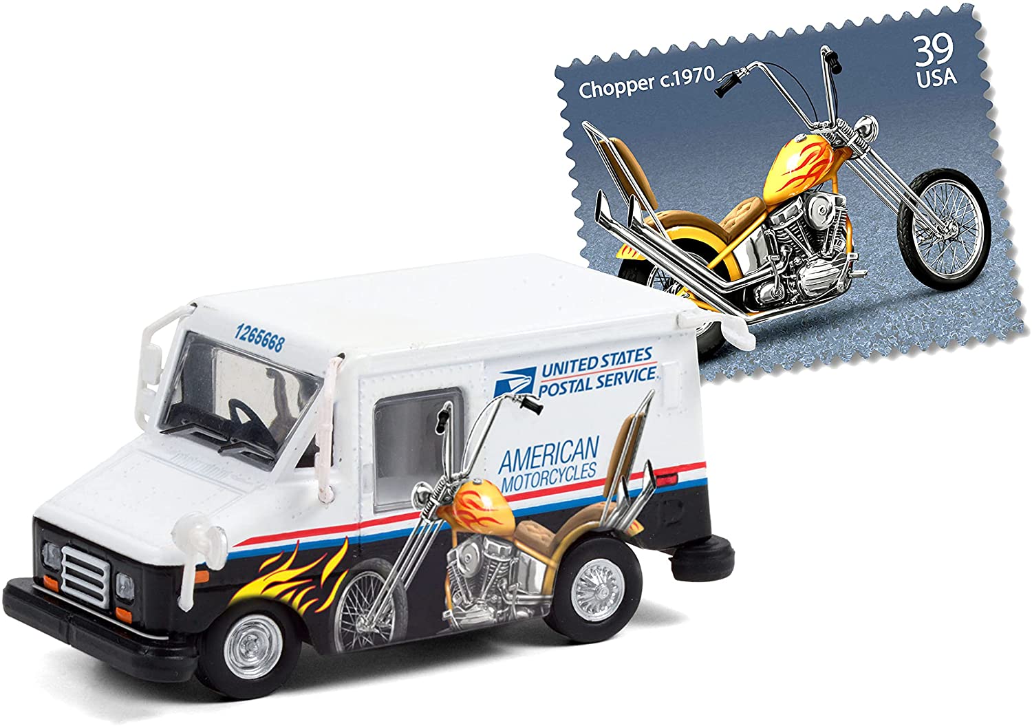 ユナイテッドポスタルサービス(USPS) ロングライフポスタルデリバリービークル Greenlight 1/64 USPS United States Postal Service Long-Life Postal