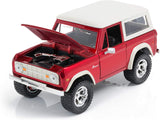 Jada 1:24 1973 Ford Bronco RED