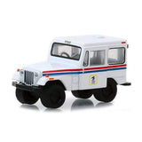 Greenlight 1/64 USPS United States Postal Service 1971 Jeep DJ-5 WHITE 29997