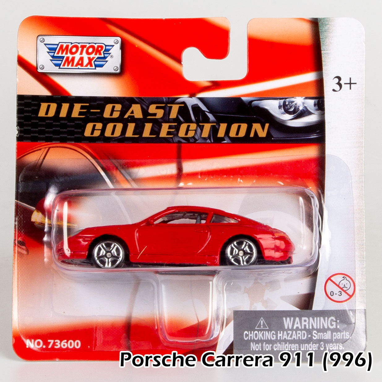 MOTORMAX 1:64 SET OF 12 DIECAST METAL CARS 73600 PORSCHE 911