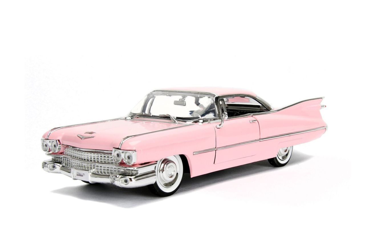 JADA 1959 Cadillac Coupe De Ville Pink 1/24 Scale Diecast Car Model 96 –  All Star Toys