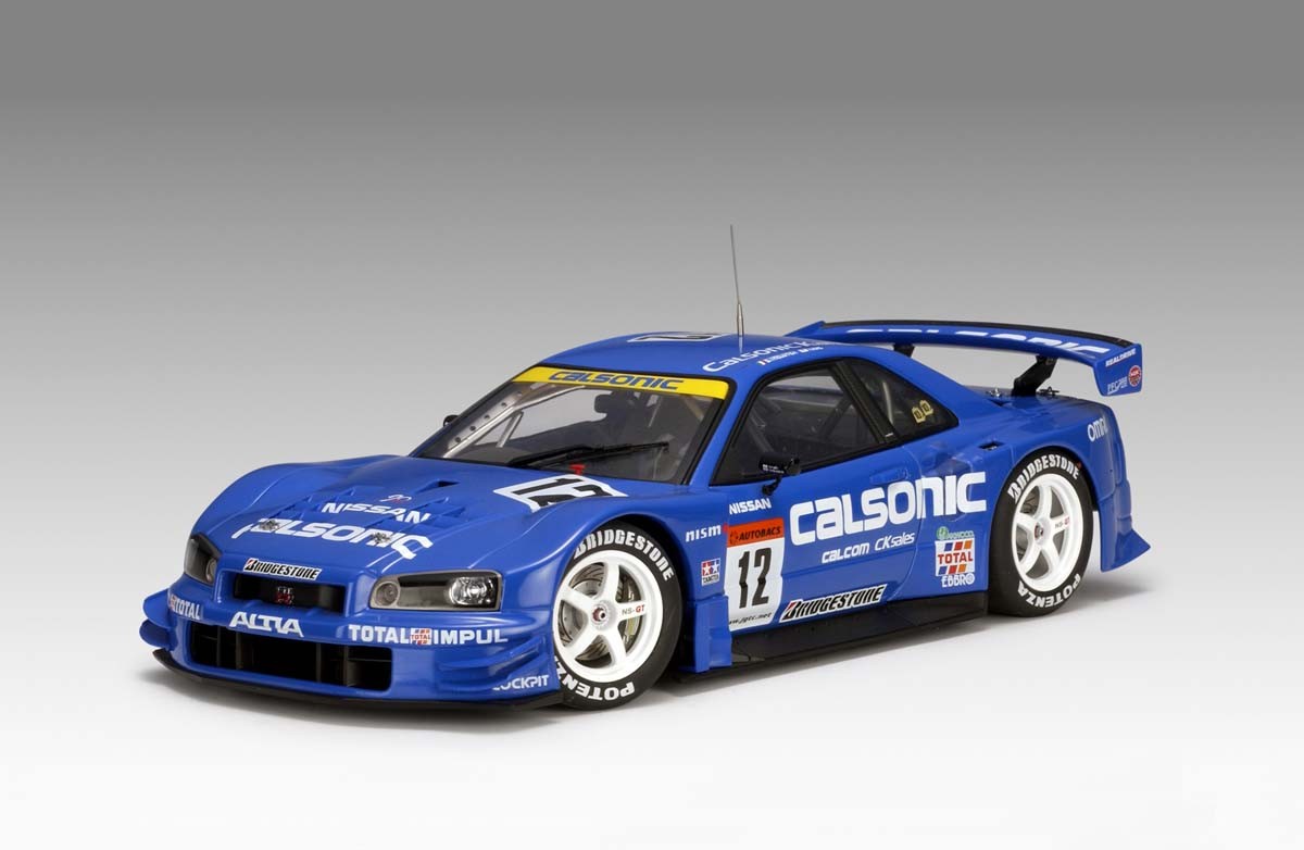 2002 NISSAN SKYLINE GT-R R34 JGTC CALSONIC – All Star Toys
