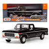 1979 Ford F-150 Black 1:24 Scale Pickup Truck Die-cast Model Car by Motormax 79346 All Star Toys Exclusive