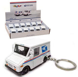Kinsmart 2.5" USPS Post Service Mail Delivery Truck LLV 1/72 Scale USPS Keychain KT2547DK