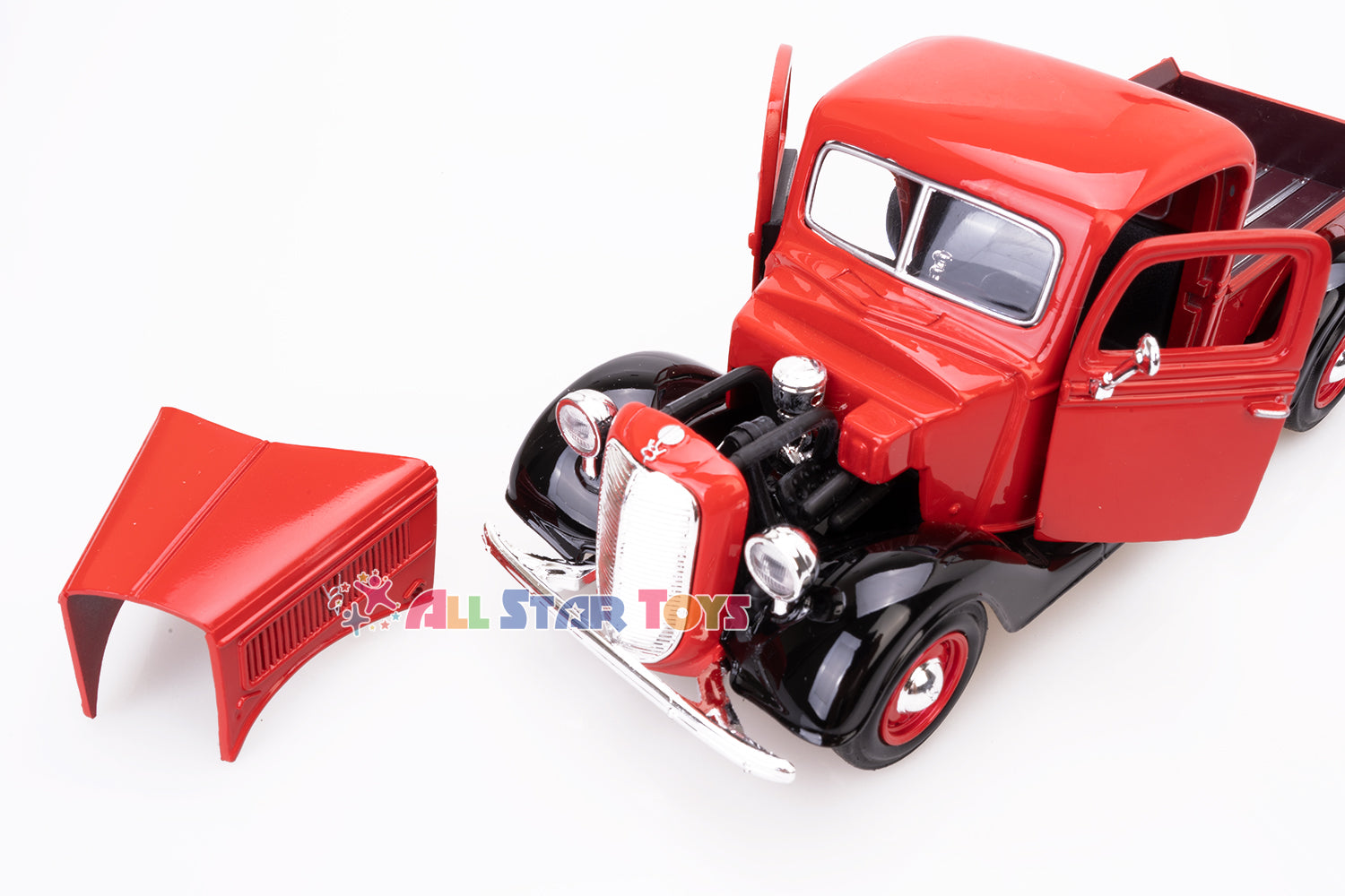 1937 Ford Pickup 1:24 Scale Diecast Model Motormax 73233 – All